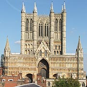 Lincoln Cathedral from the west -  Nash Ford Publishing