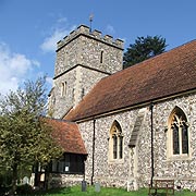 Hedgerley Church in Buckinghamshire