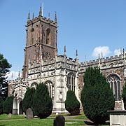 Tiverton Church in Devon