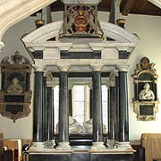 Monument to Baptist Hicks, Viscount Campden, in Chipping Camden Church