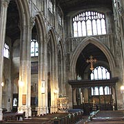 Nave of Cirencester Church looking North-East