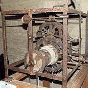 Old Clock of 1670 in Asthall Church