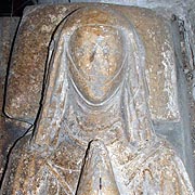 Lady Joan de Cornwall's Effigy in Asthall Church
