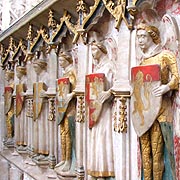 Heraldic Angels on the Monument to Alice De La Pole, Duchess of Suffolk, in Ewelme Church