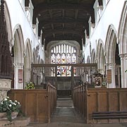 Interior of Ewelme Church