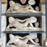 Fettiplace Monument in Swinbrook Church