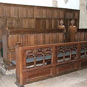 Thame Priory Choir Stalls in Thame Church