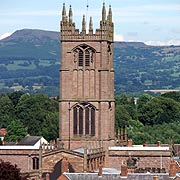 Ludlow Church in Shropshire