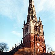 St. Mary's Church, Shrewsbury in Shropshire