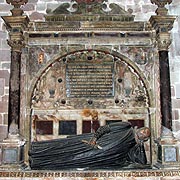 George lyttleton's Monument in Bromsgrove Church