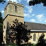 Elmley Castle Church in Worcestershire