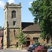 St. Andrew's Church in Pershore in Worcestershire