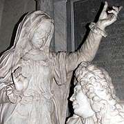 Monument to Sir Francis Russell, Bart. in Strensham Church