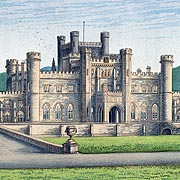 Antique Print of Lowther Castle (Westmorland)