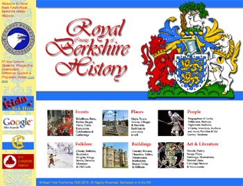 Royal Berkshire History Werbsite