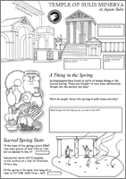 Bath Temple Activity Sheets
