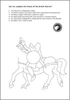 British Warrior Activity Sheet