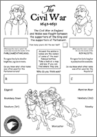 Civil War Introductory Activity Sheet