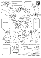 St. Cuthbert & the Animals Activity Sheet