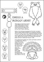 Dress a Roman Army Sheet