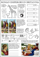 Emperors in Britain Activity Sheet