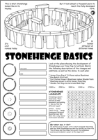 Stonehenge Basics Activity Sheet