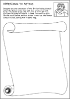 Letter to Aetius Activity Sheet