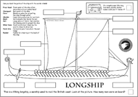 Viking Longship Activity Sheet