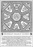 Roman Gods of the Days of the Week Activity Sheet