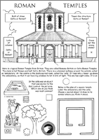 Roman Temple Activity Sheet