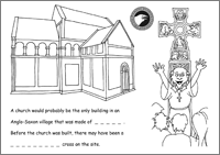 Anglo-Saxon Churches Activity Sheet