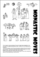 Anglo-Saxon Monasteries Activity Sheet