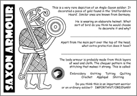 Warrior Wear from the Staffordshire Hoard Activity Sheet
