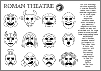 Roman Theatre Activity Sheet