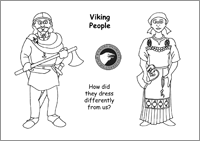 Viking Costume Activity Sheet