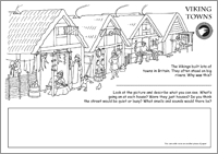 Vikings Towns Activity Sheet