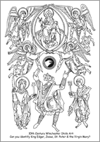Winchester Style Art Activity Sheet
