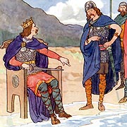 King Canute the Great of England