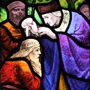 Baptism of King Cynegils of
                                    Wessex - © Nash Ford Publishing