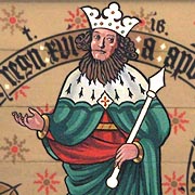 15th Century Painting of King Edgar -  Nash Ford Publishing