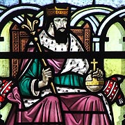 Stained Glass Window of King Edgar -  Nash ford Publishing