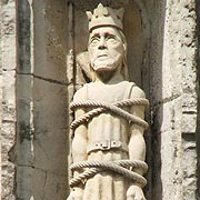 Statue of King Edmund of East Anglia -  Nash Ford Publishing