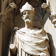 Statue of King Edward the Confessor - © Nash Ford Publishing