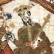 King Edward the Confessor as depicted in the Bayeux Tapestry - © Nash Ford Publishing