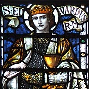 Stained Glass Window of King Edward the Martyr -  Nash ford Publishing