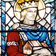 King Ethelbert of East Anglia in Stained Glass -  Nash Ford Publishing