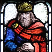 King Ethelbert of Kent in Stained Glass -  Nash Ford Publishing