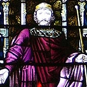 King Ethelbert of Kent in Stained Glass -  Nash Ford Publishing