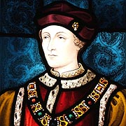Stained glass window featuring King Henry VI -  Nash Ford Publishing