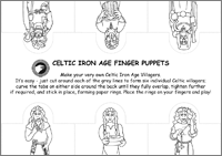 Iron Age Celtic Britain Activity Sheets for Kids